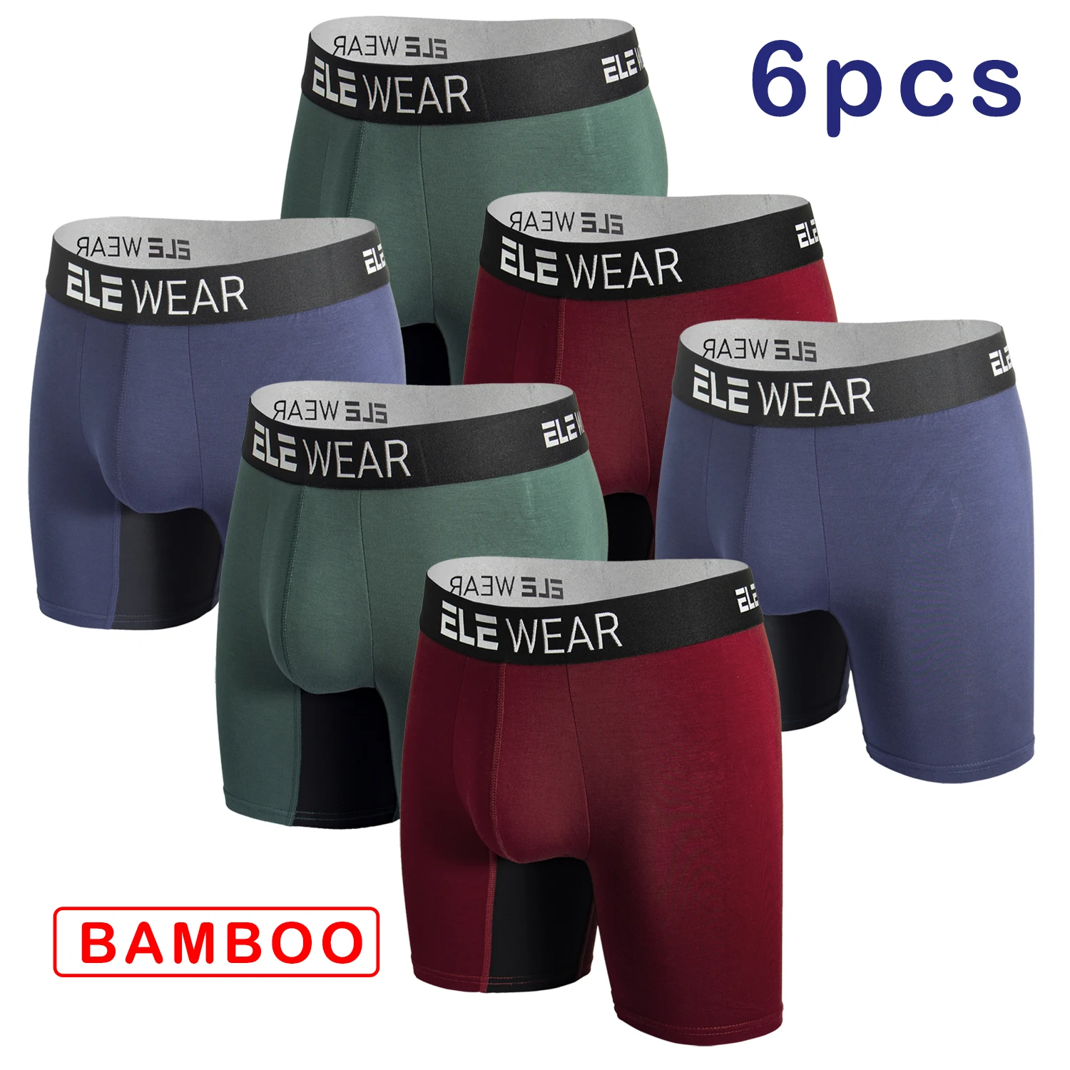 6개입 대나무 소재 남성용 속옷, 통기성이 좋은 남성용 - Bamboo Fiber Trunk 리뷰 및 가격