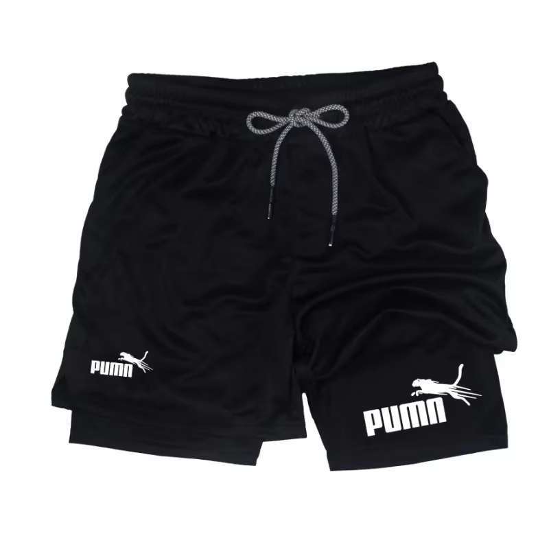 남성용 여름 통기성 2-in-1 이중 레이어 압축 반바 - Compression Shorts Athletes 리뷰 및 가격