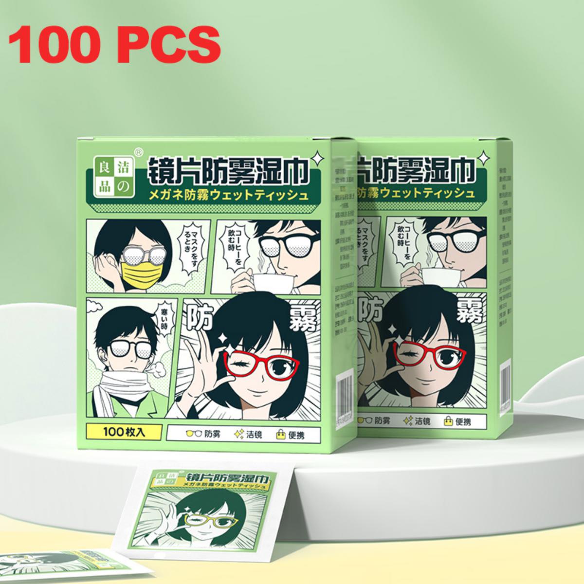 100pcs 일회용 렌즈 및 렌즈 청소 물티슈 안경,  - Bamboo Fiber Trunk 리뷰 및 가격